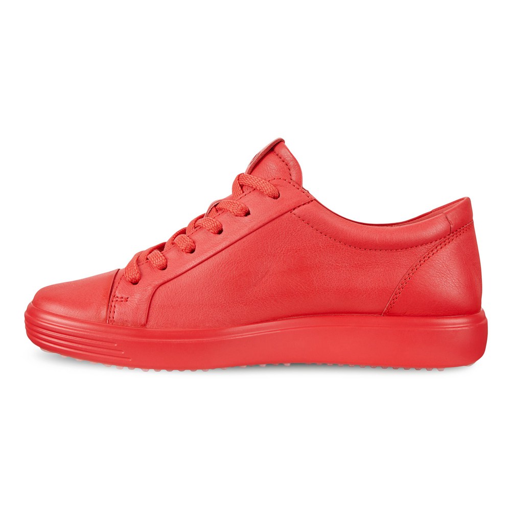 ECCO Womens Sneakers Red - Soft 7 - LDE-903618